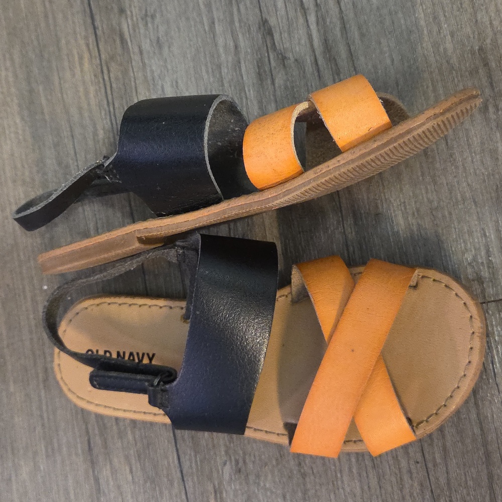 3 for $15 / Old Navy • Colorblock Leather Sandals